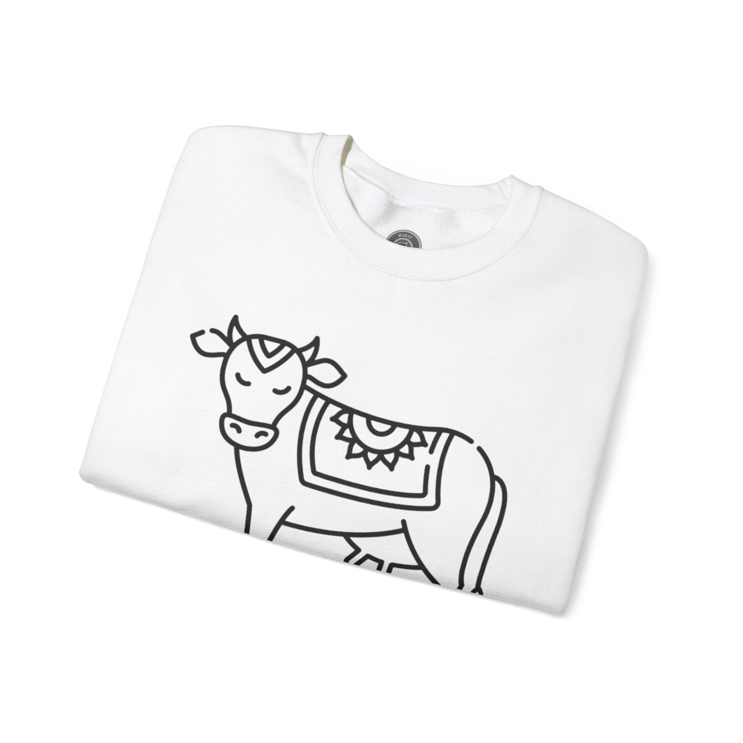 Unisex Cow Crewneck Sweatshirt