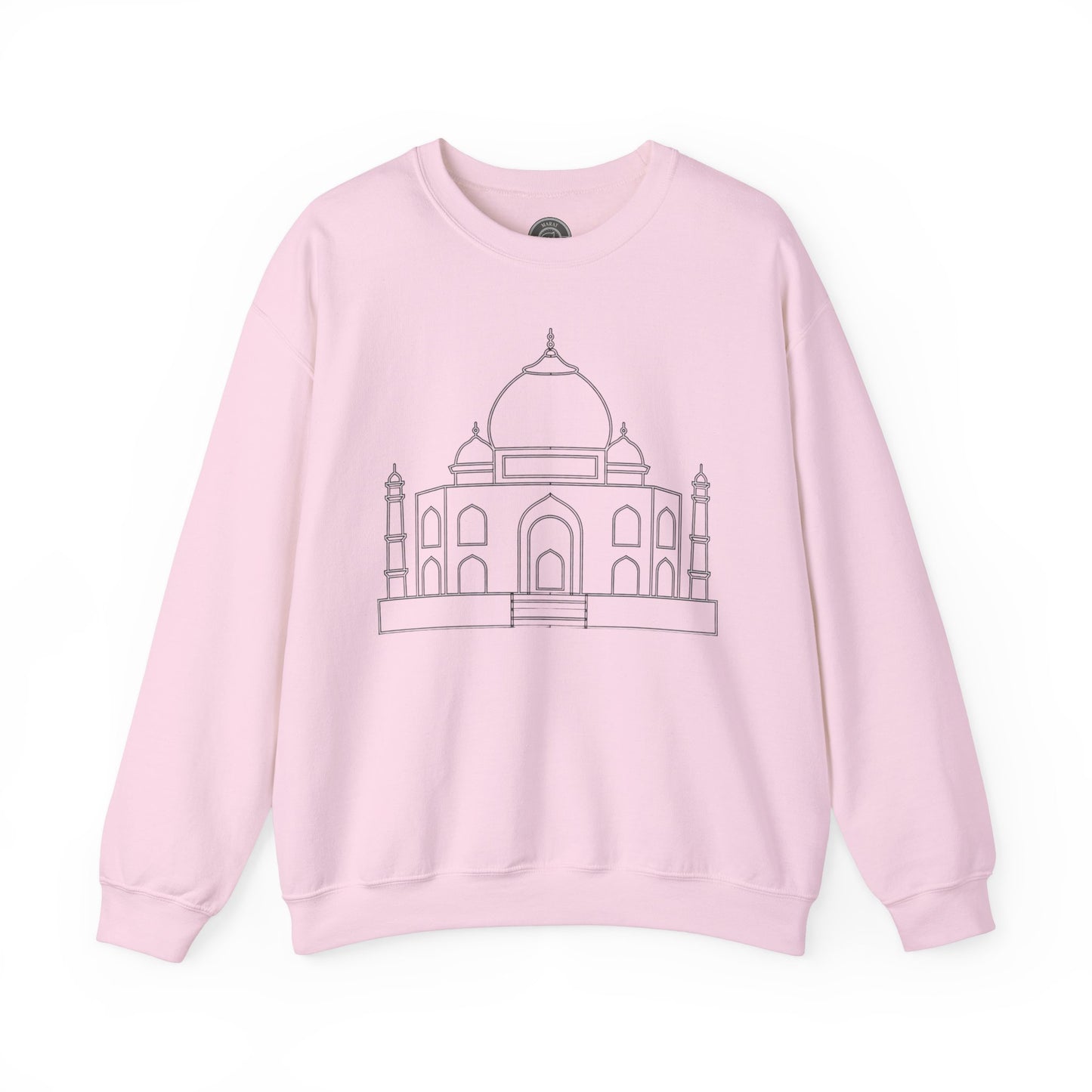 Unisex Taj Mahal Crewneck Sweatshirt