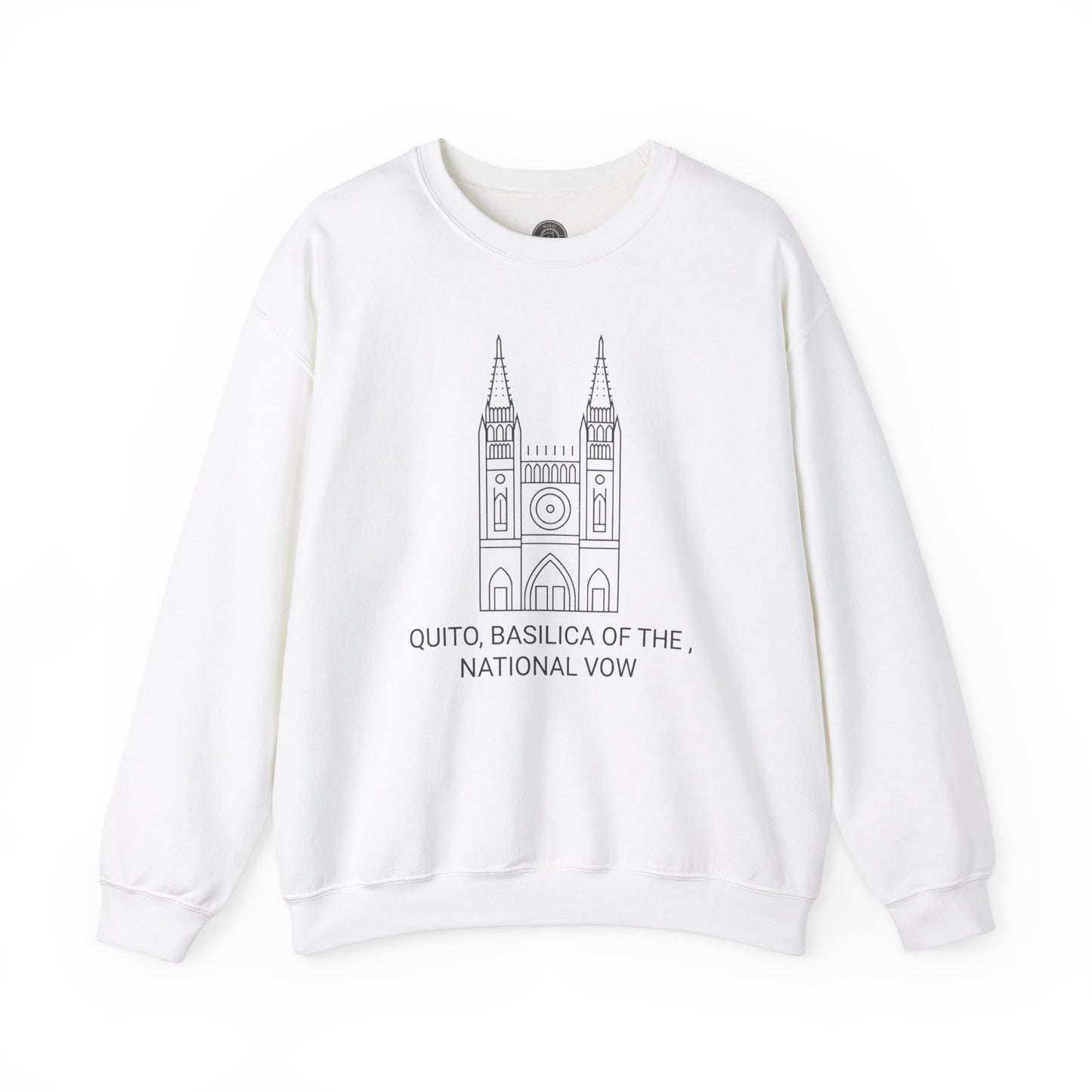 Unisex Quito Church Crewneck Sweatshirt