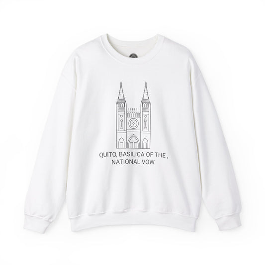 Unisex Quito Church Crewneck Sweatshirt