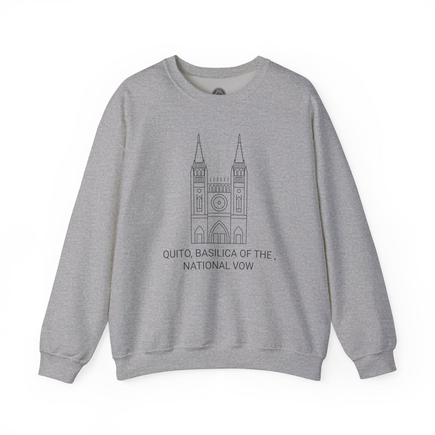 Unisex Quito Church Crewneck Sweatshirt