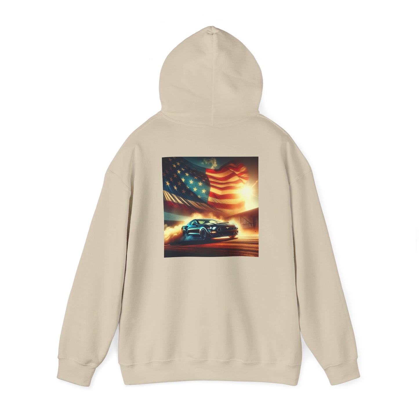 Unisex Mustang Hooded Sweatshirt