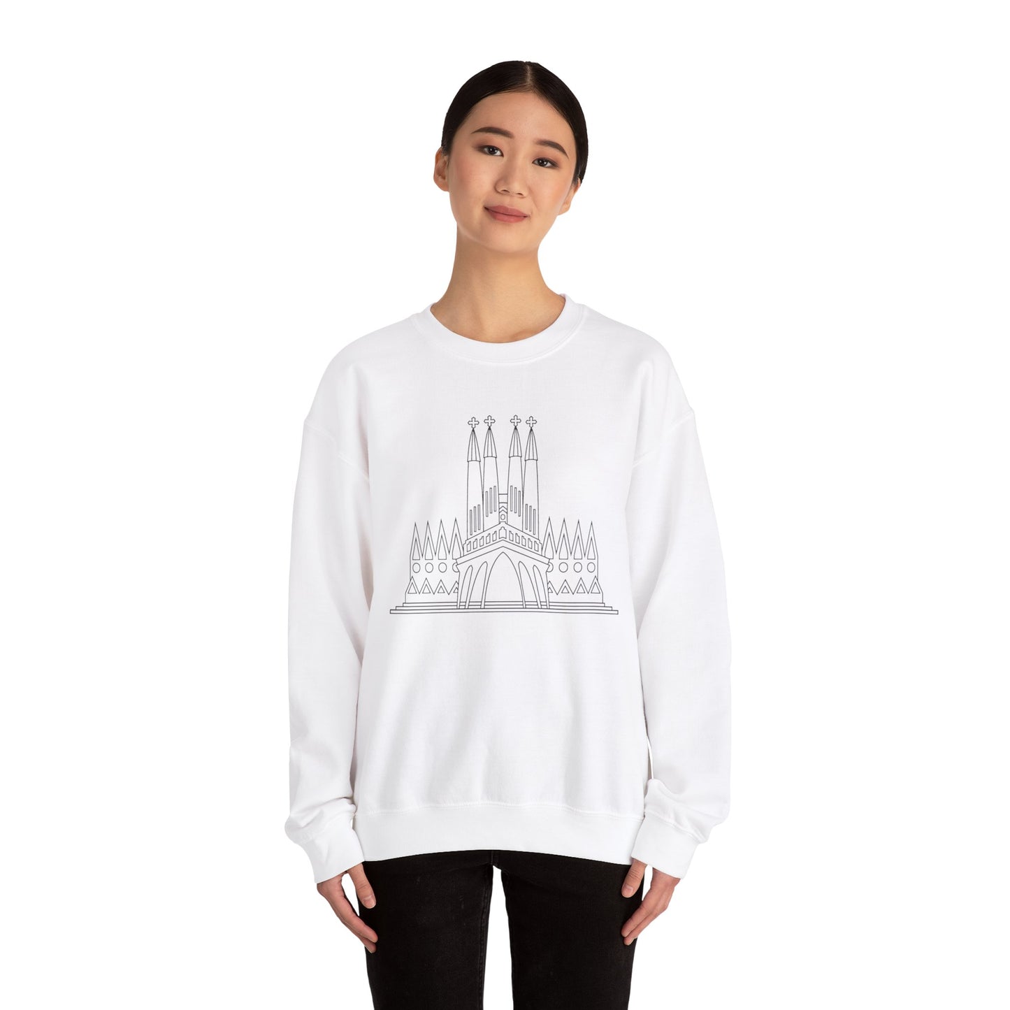 Unisex Barcelona Crewneck Sweatshirt