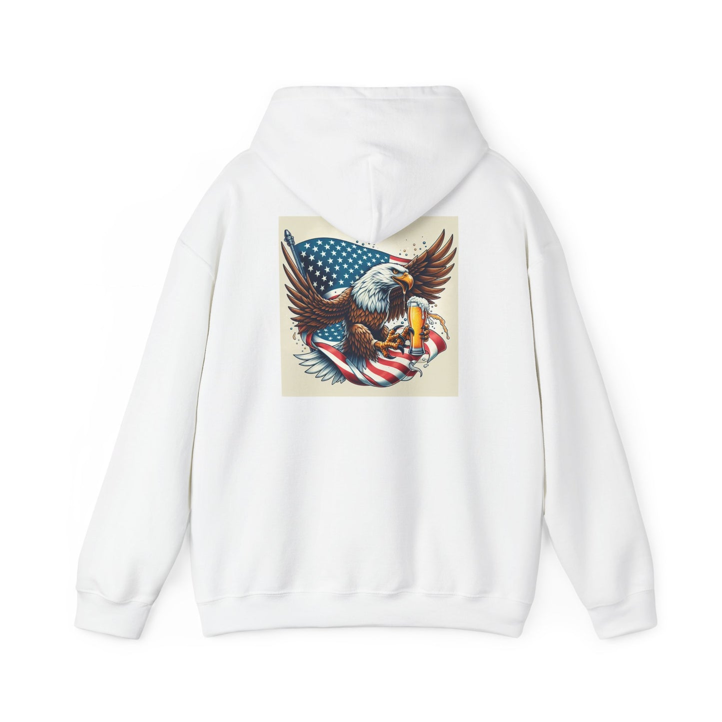 Unisex Eagle Hooded Sweatshirt