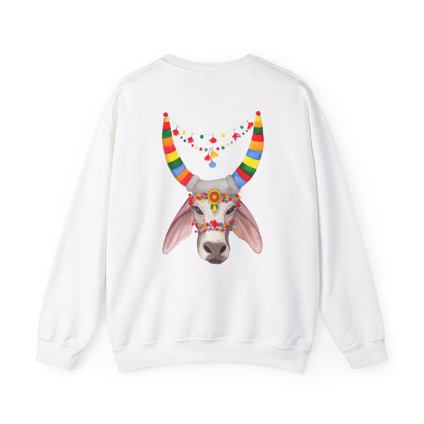 Unisex India Cow Crewneck Sweatshirt