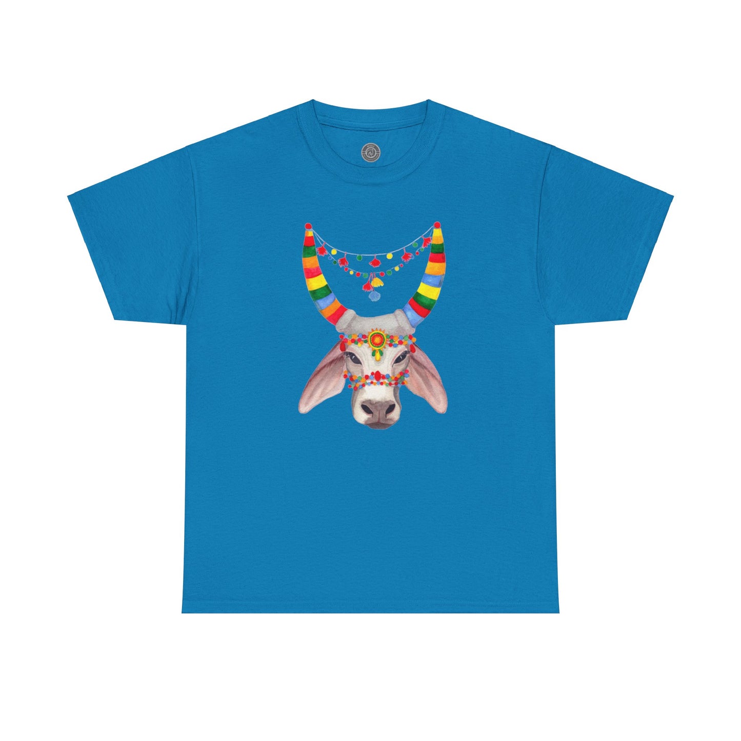 Unisex India Cow Tee