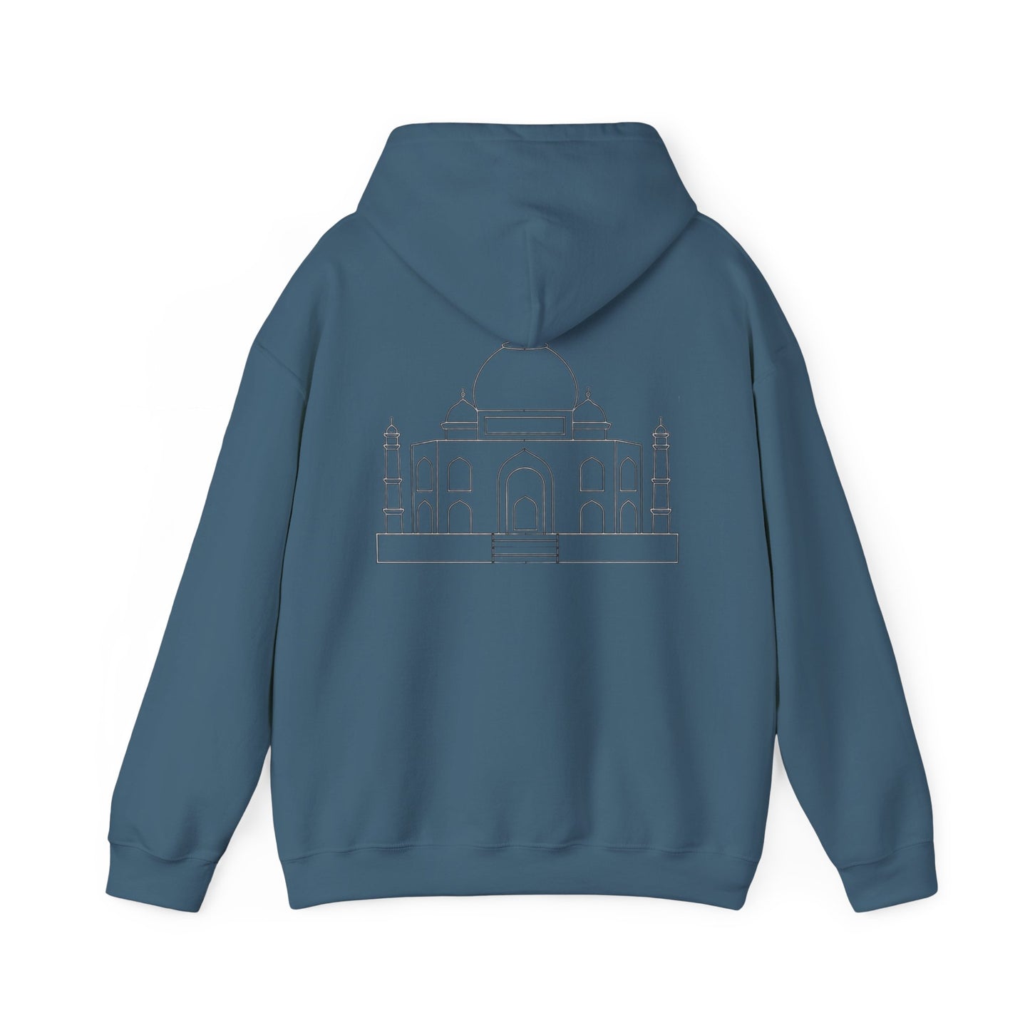 Unisex Taj Mahal Hooded Sweatshirt