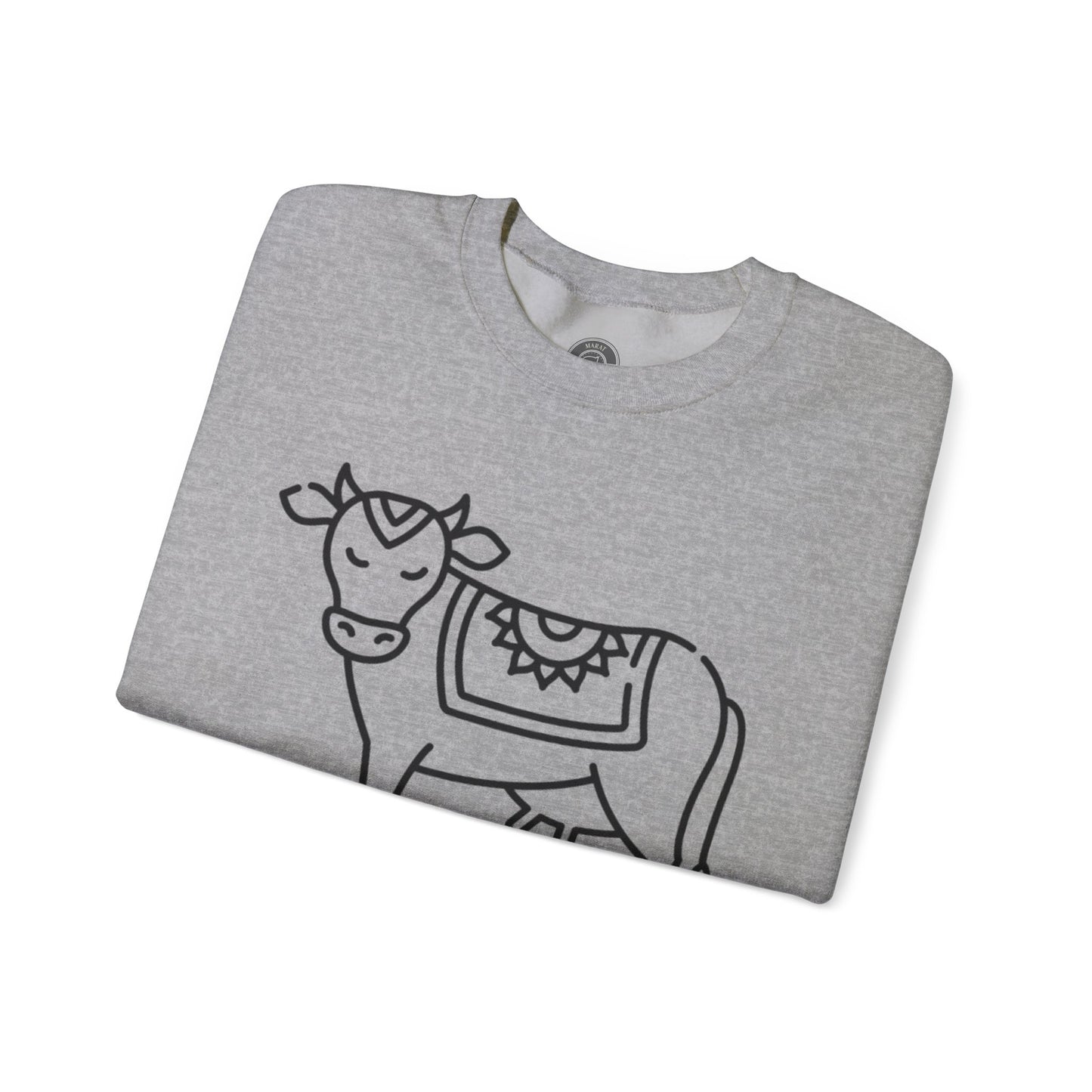 Unisex Cow Crewneck Sweatshirt