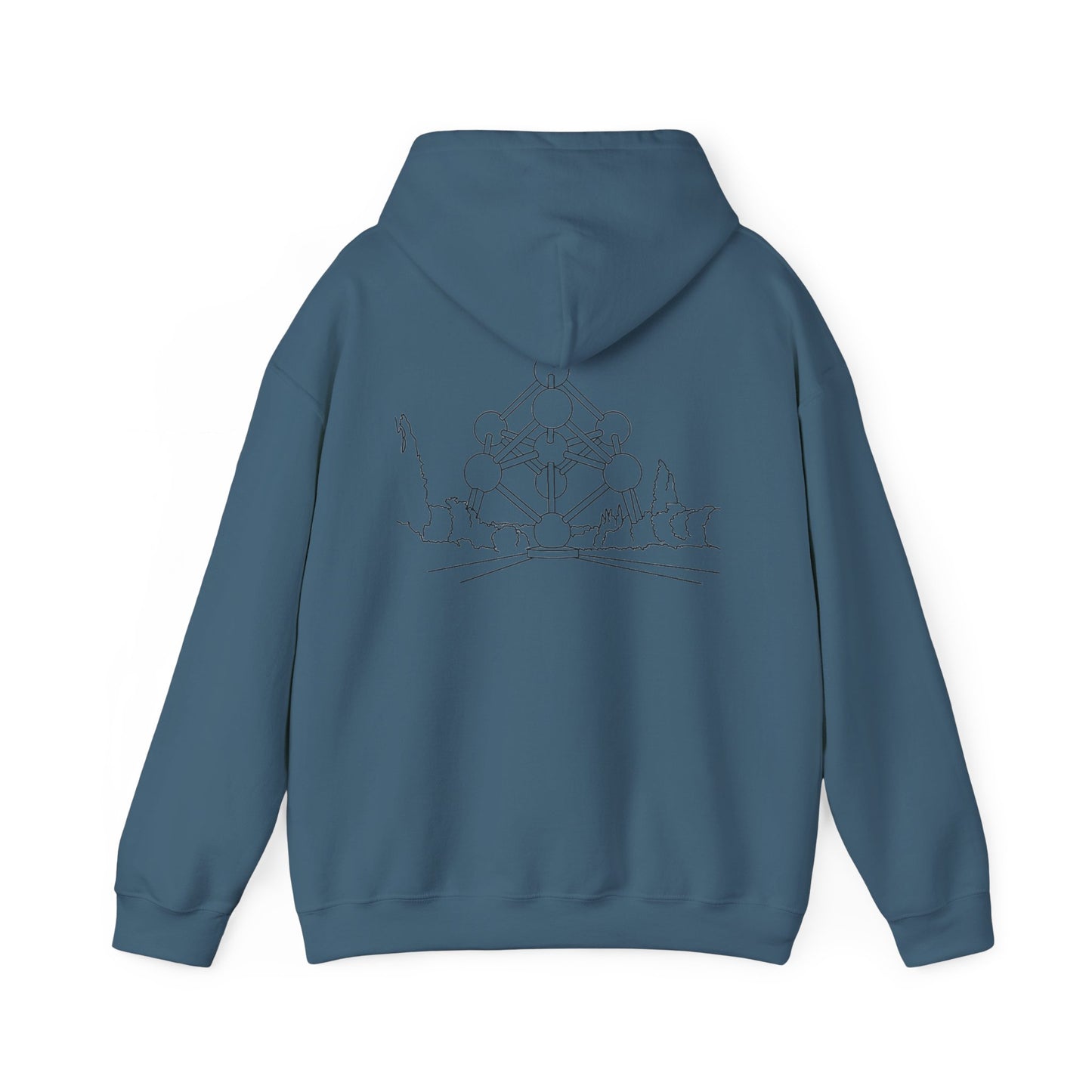 Unisex Brussels Hooded Sweatshirt