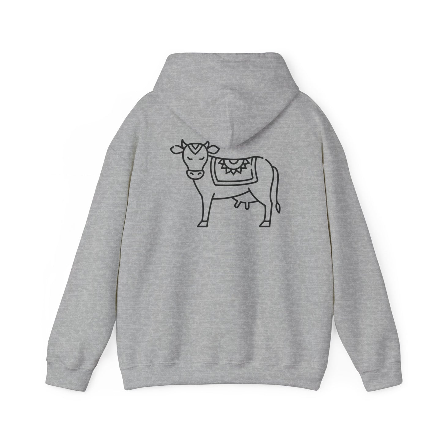 Unisex Cow Hooded Sweatshirt