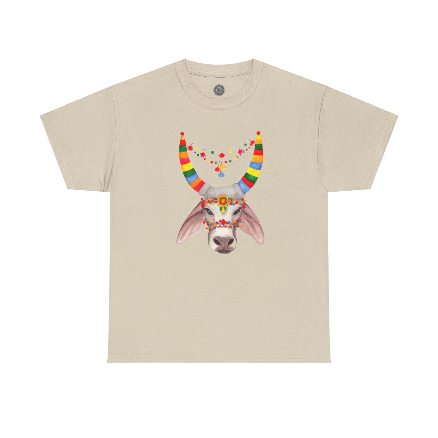 Unisex India Cow Tee