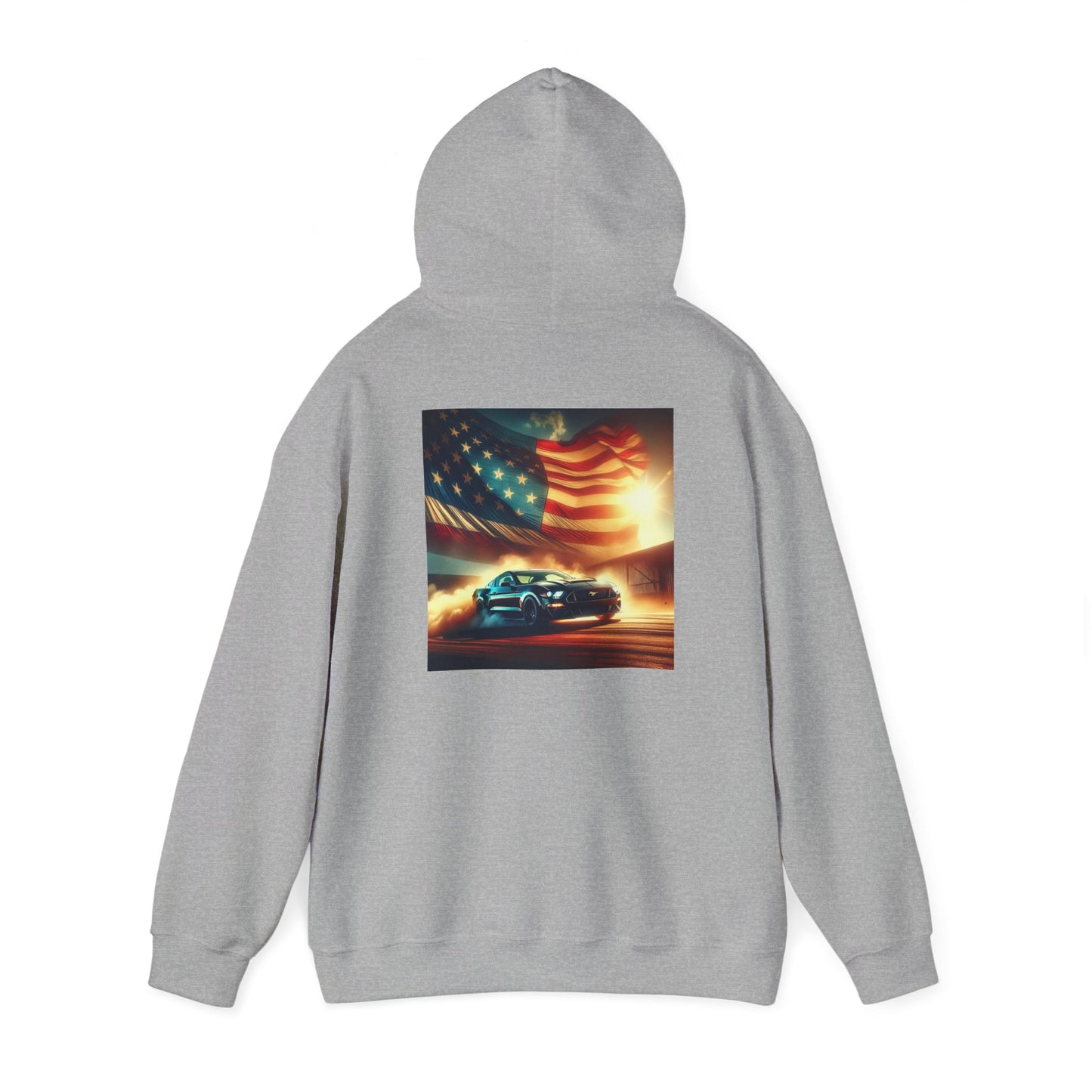 Unisex Mustang Hooded Sweatshirt