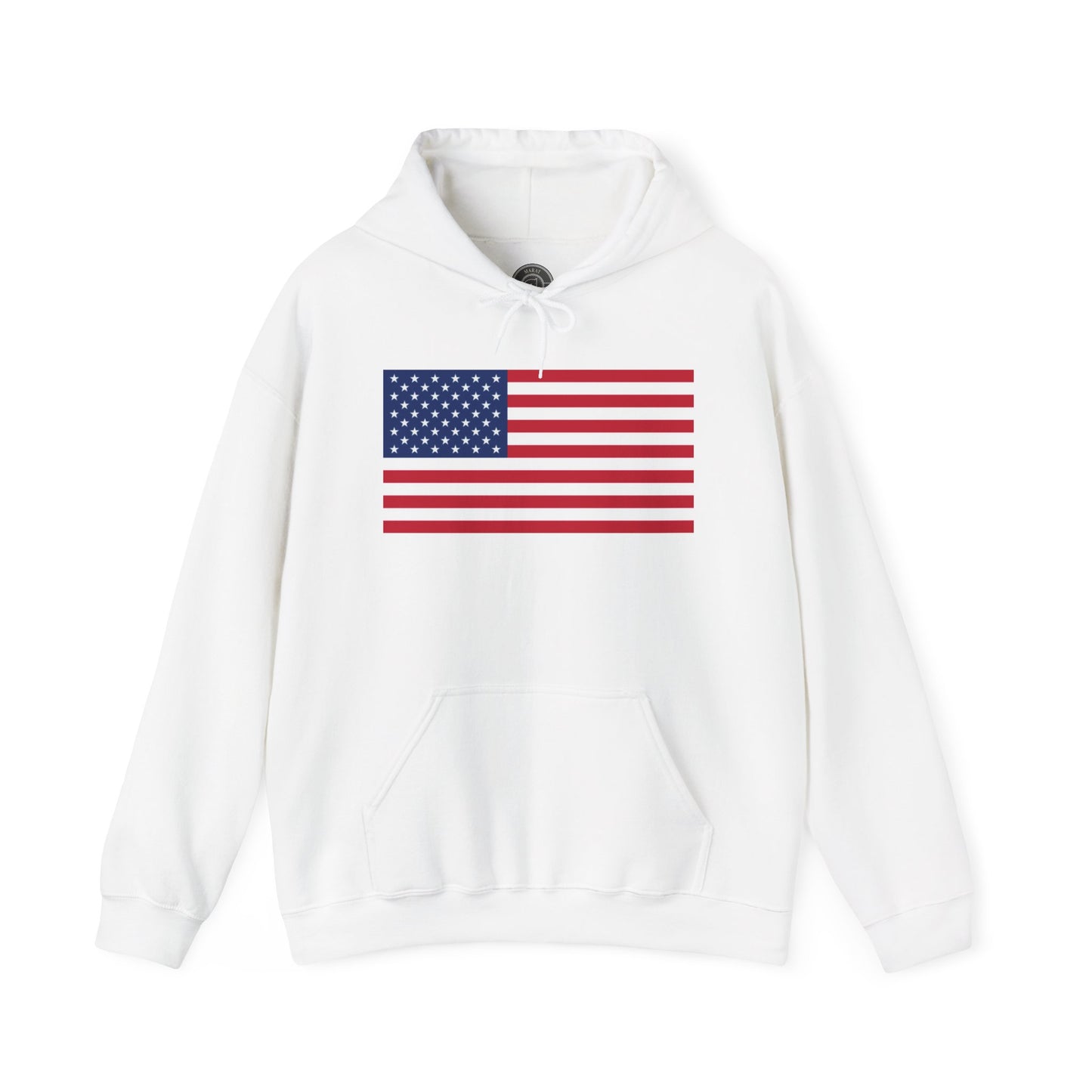 Unisex USA Hooded Sweatshirt