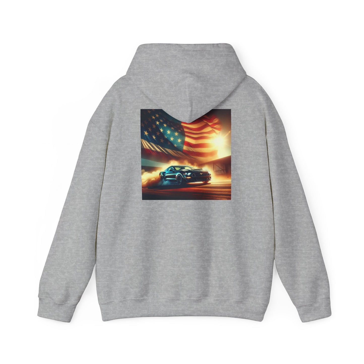 Unisex Mustang Hooded Sweatshirt