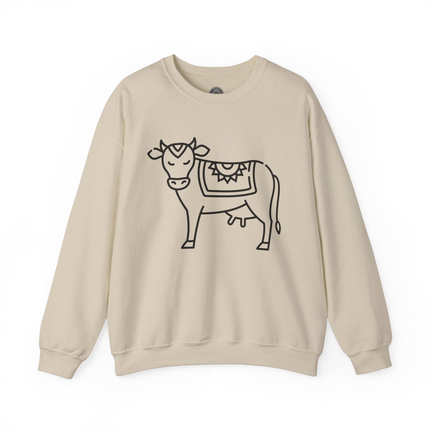 Unisex Cow Crewneck Sweatshirt