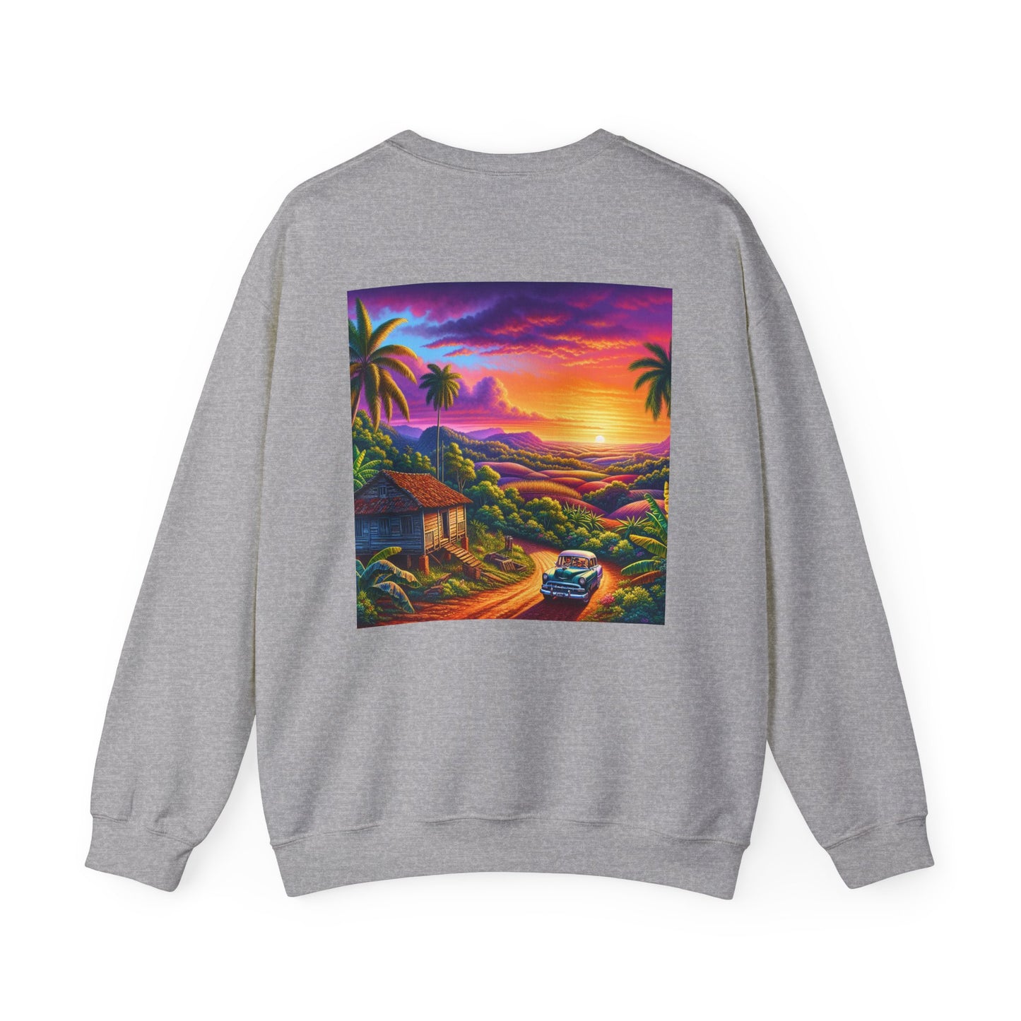 Unisex Cuba Paradise Crewneck Sweatshirt