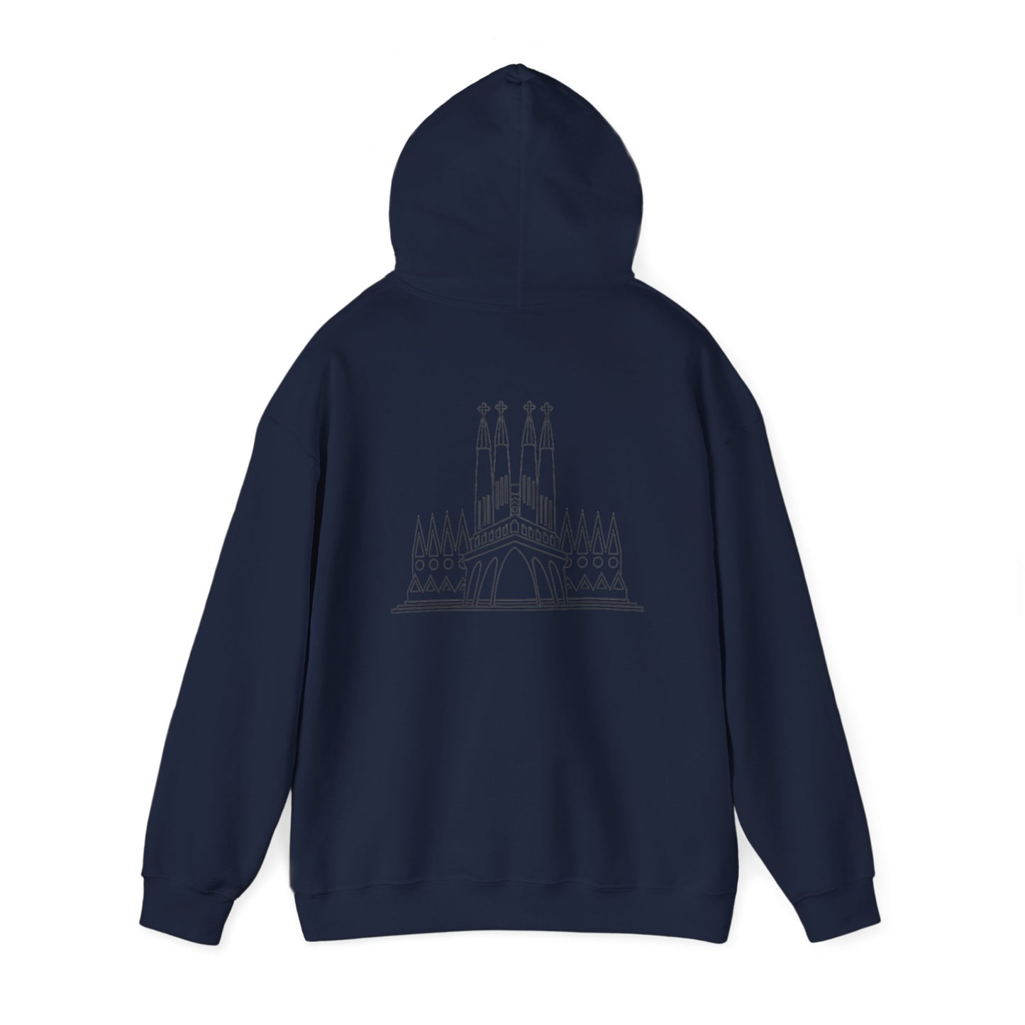 Unisex Barcelona Hooded Sweatshirt