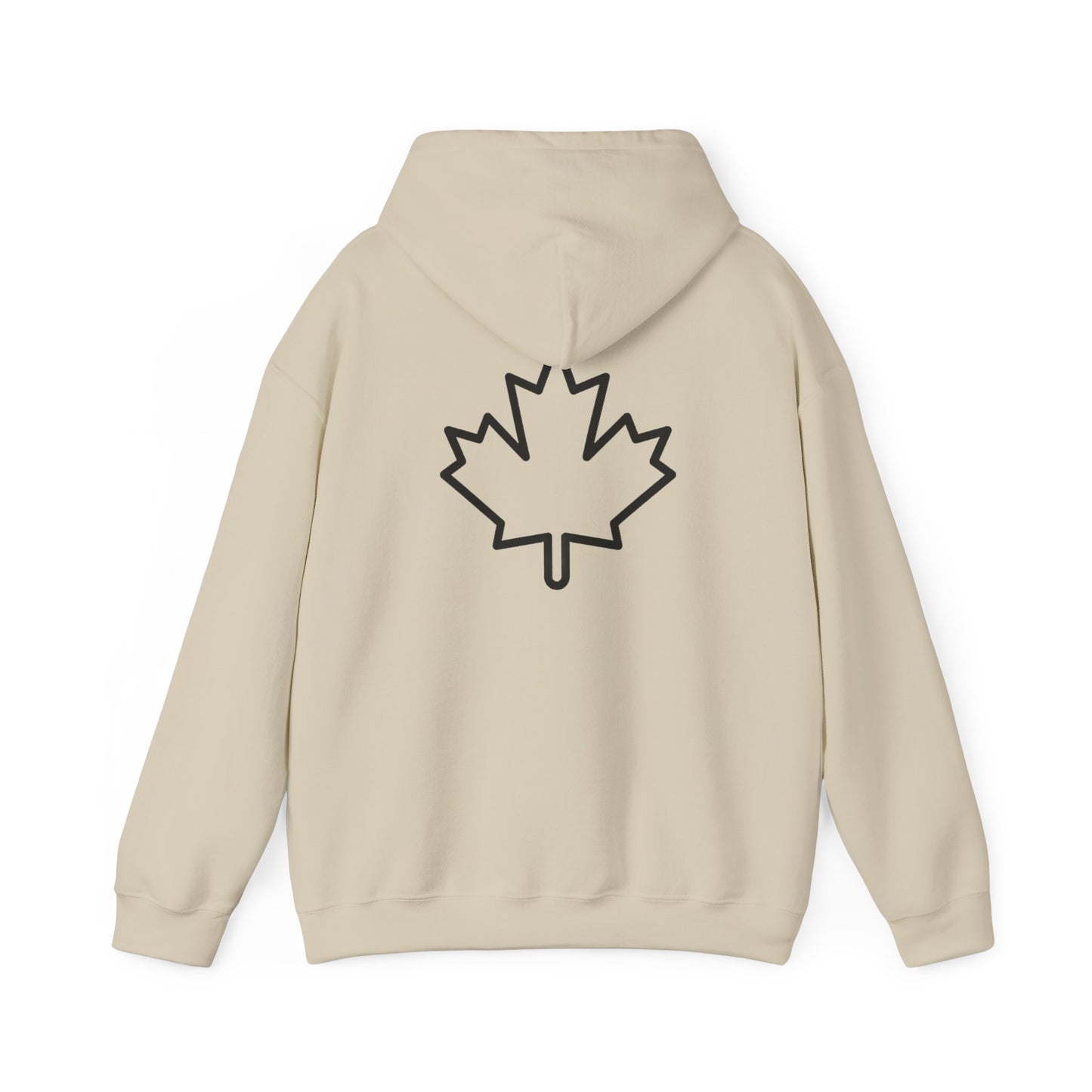 Unisex Maple Leaf Hooded Sweatshirt