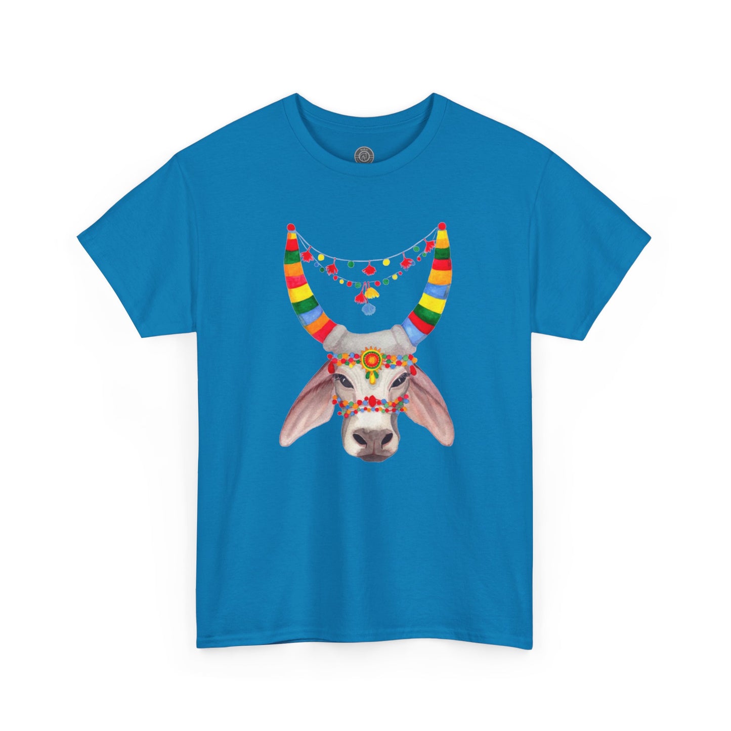 Unisex India Cow Tee