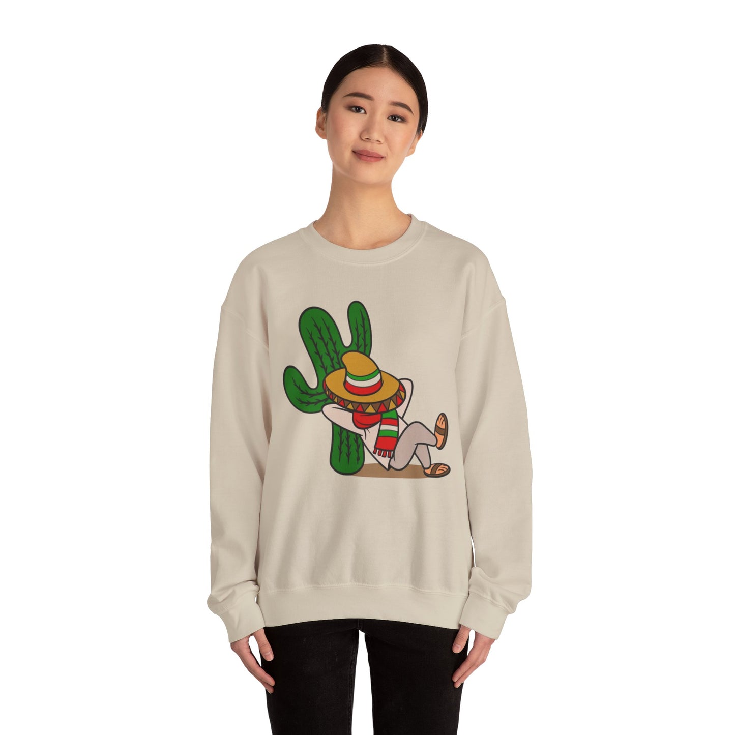 Unisex Mexican Man Crewneck Sweatshirt