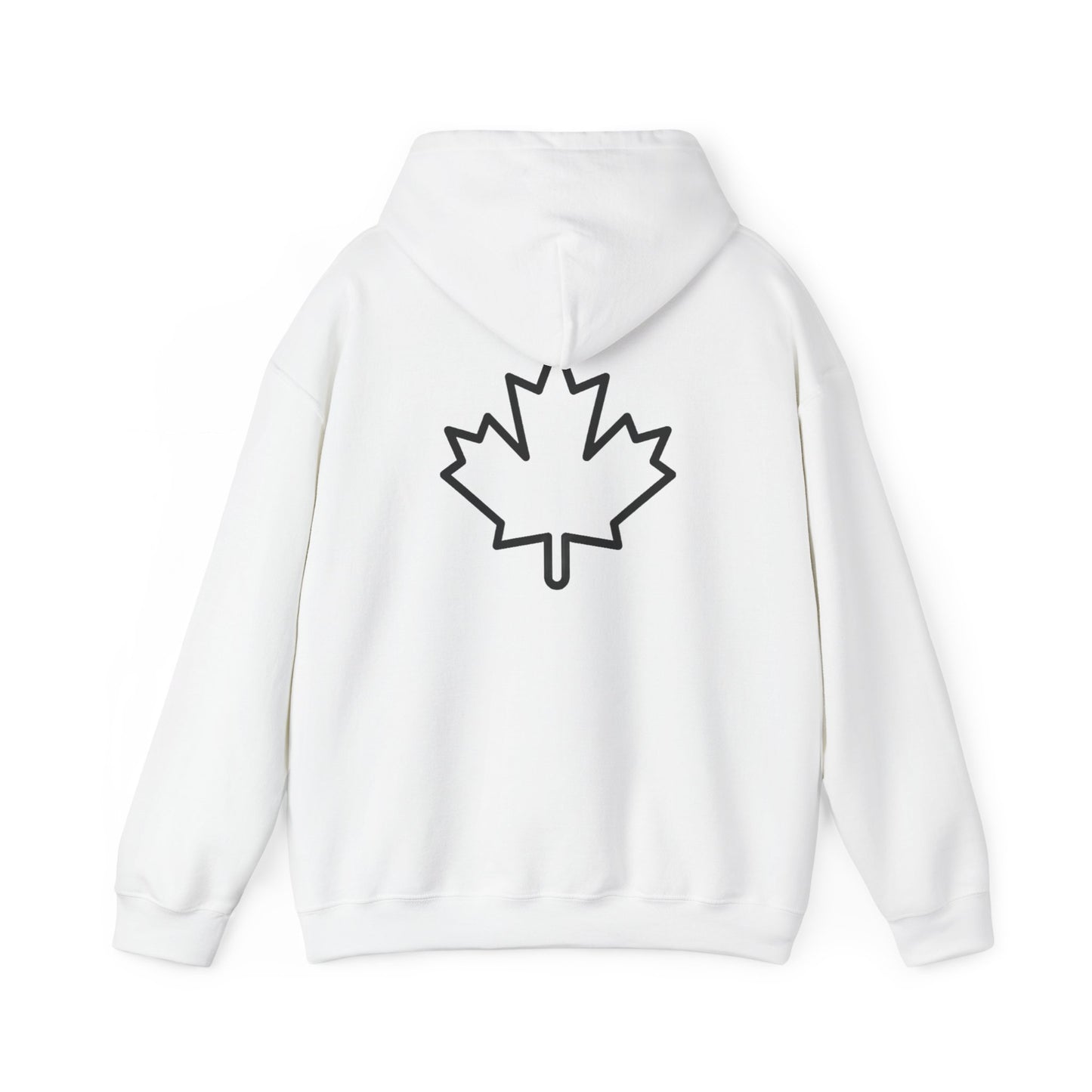 Unisex Maple Leaf Hooded Sweatshirt