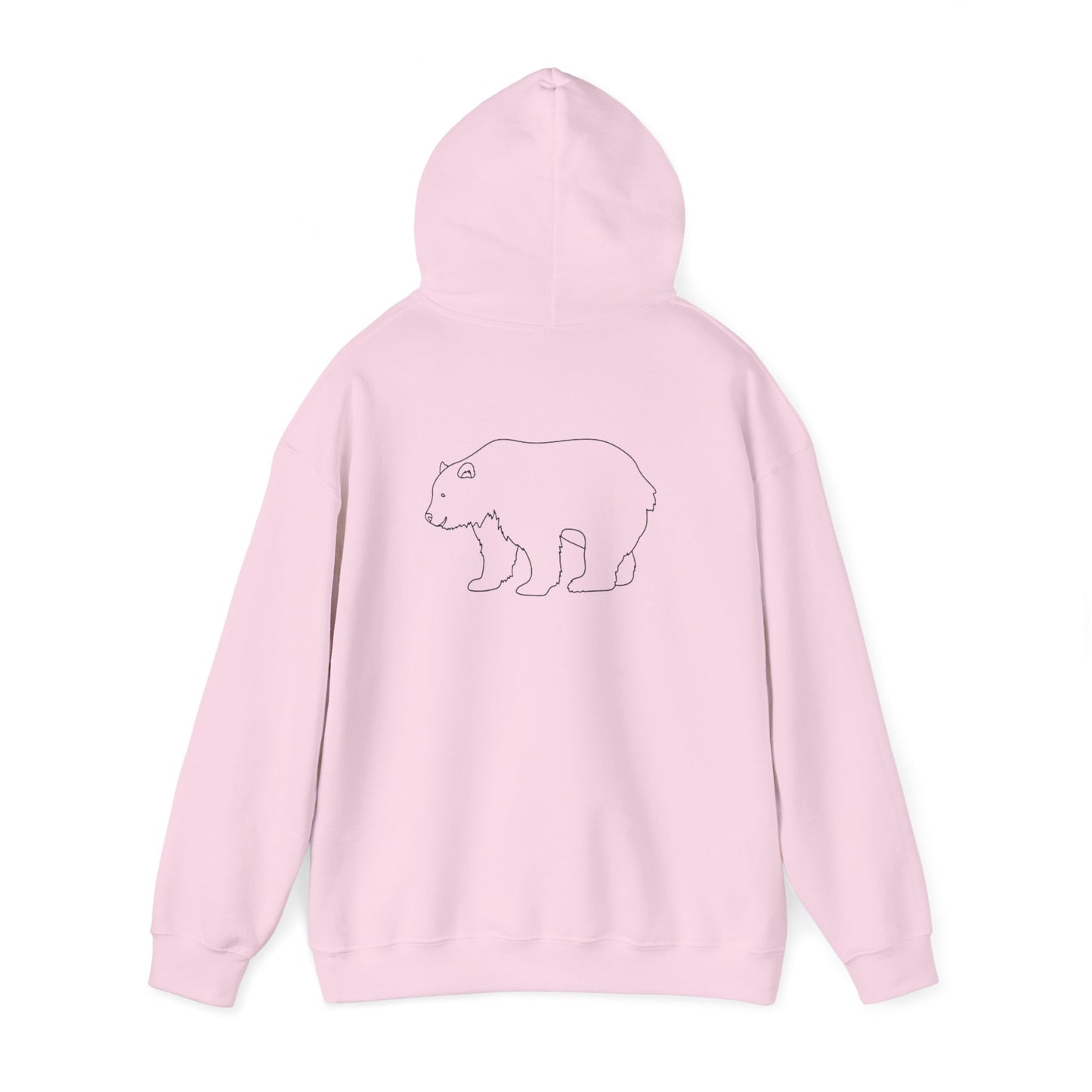 Unisex Bear Hooded Sweatshirt