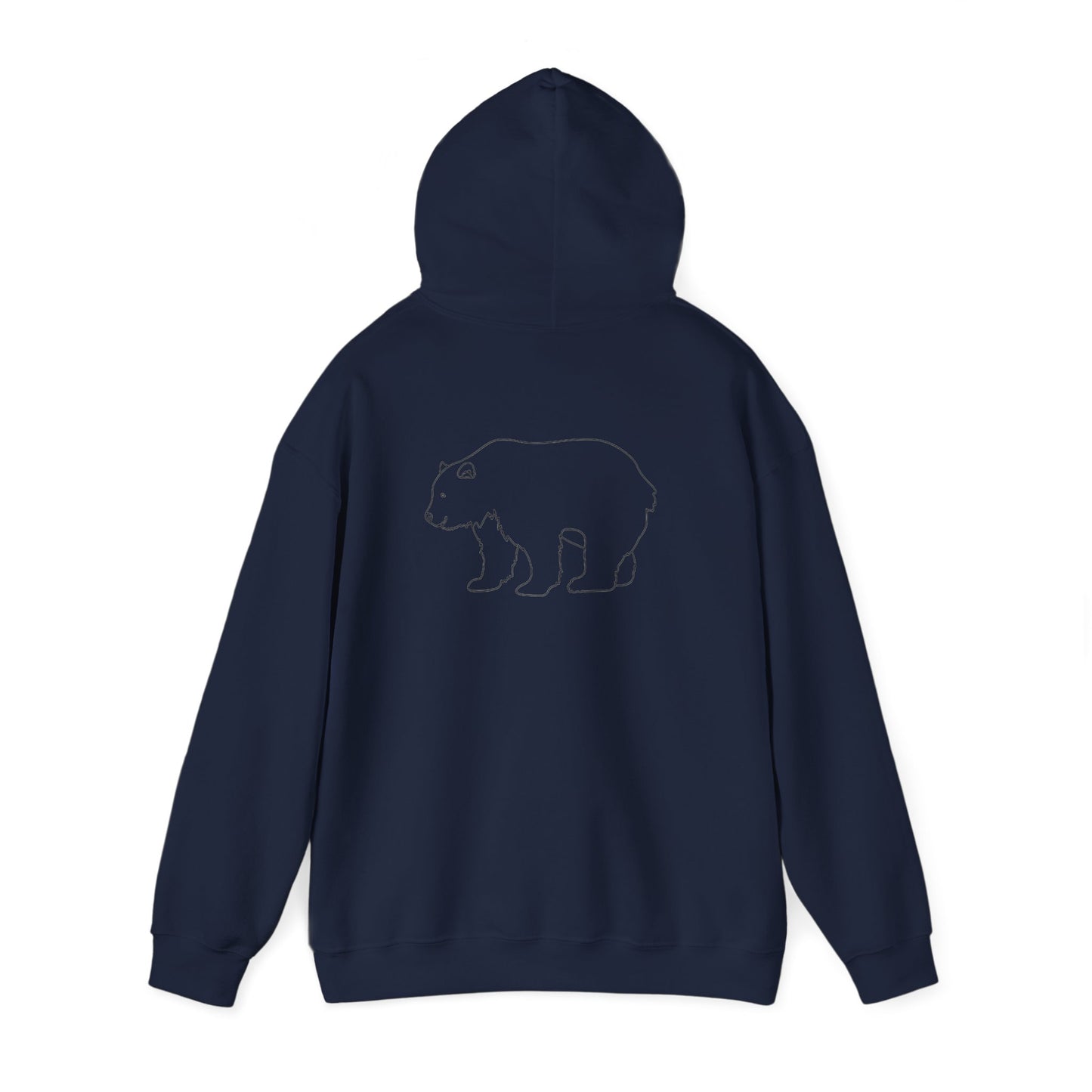 Unisex Bear Hooded Sweatshirt