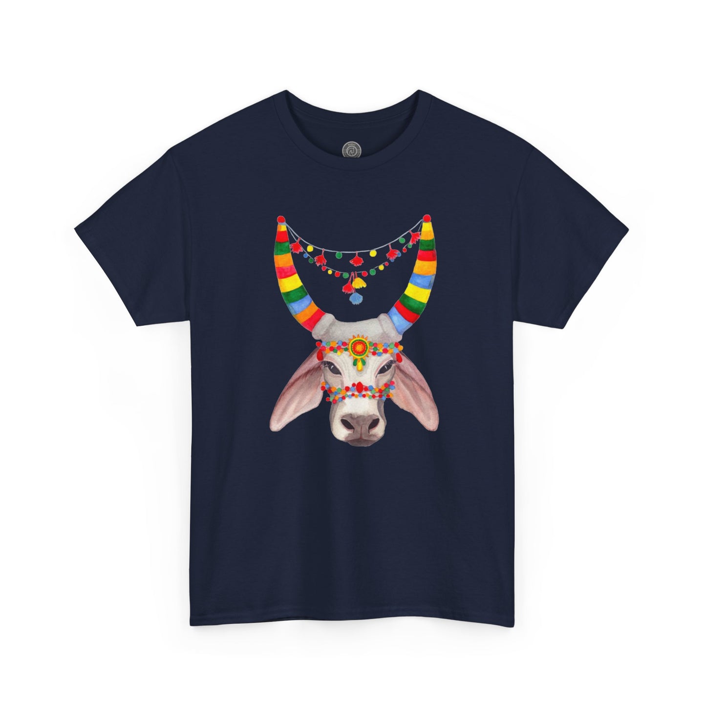 Unisex India Cow Tee