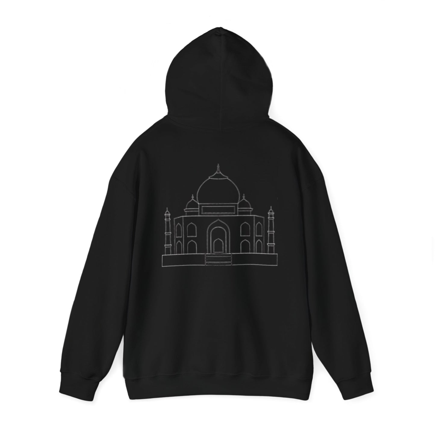 Unisex Taj Mahal Hooded Sweatshirt