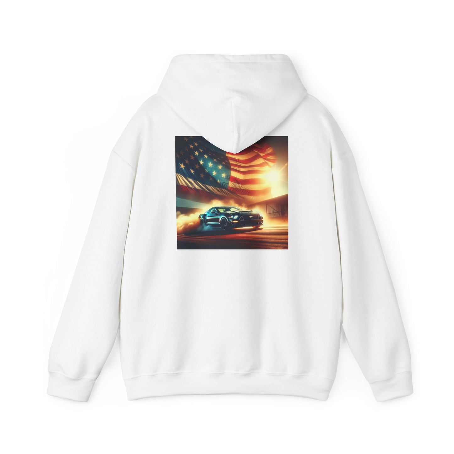 Unisex Mustang Hooded Sweatshirt