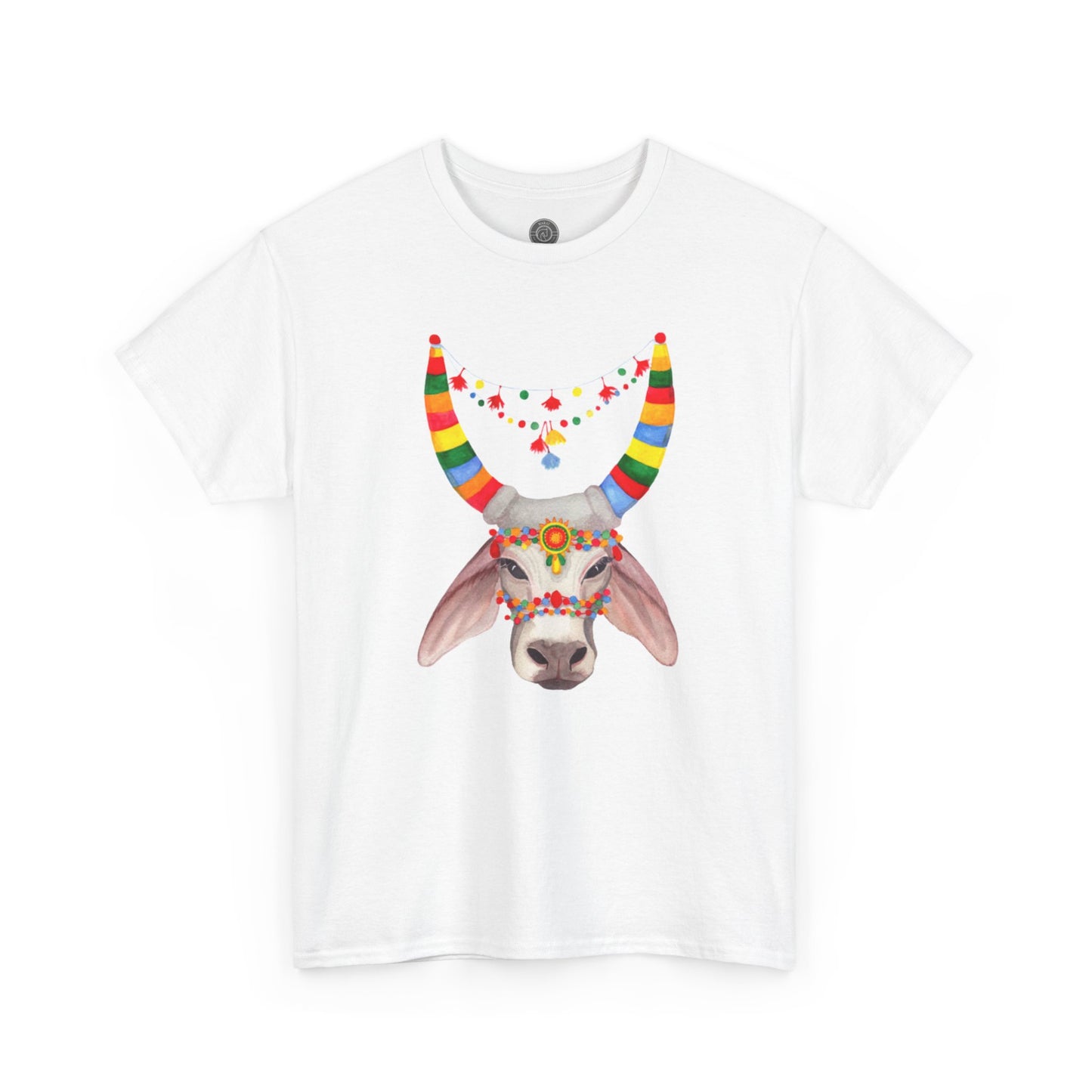 Unisex India Cow Tee