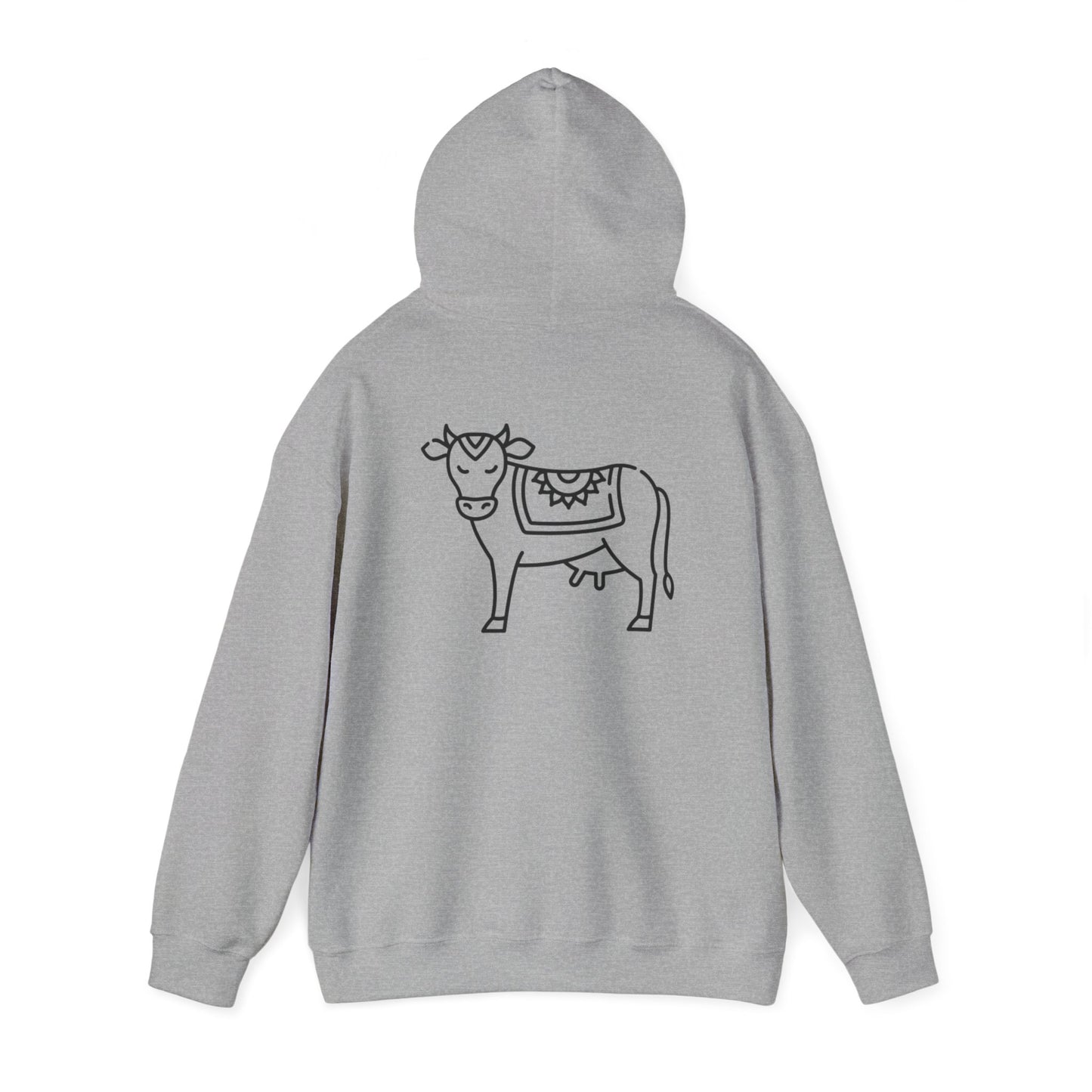 Unisex Cow Hooded Sweatshirt