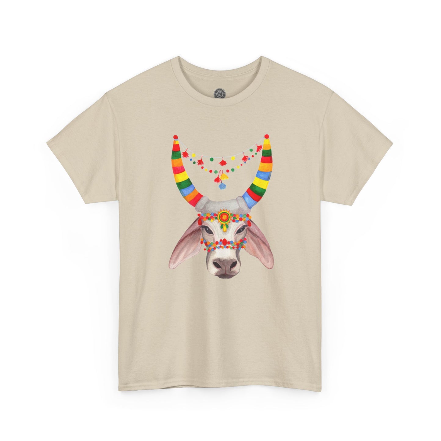 Unisex India Cow Tee