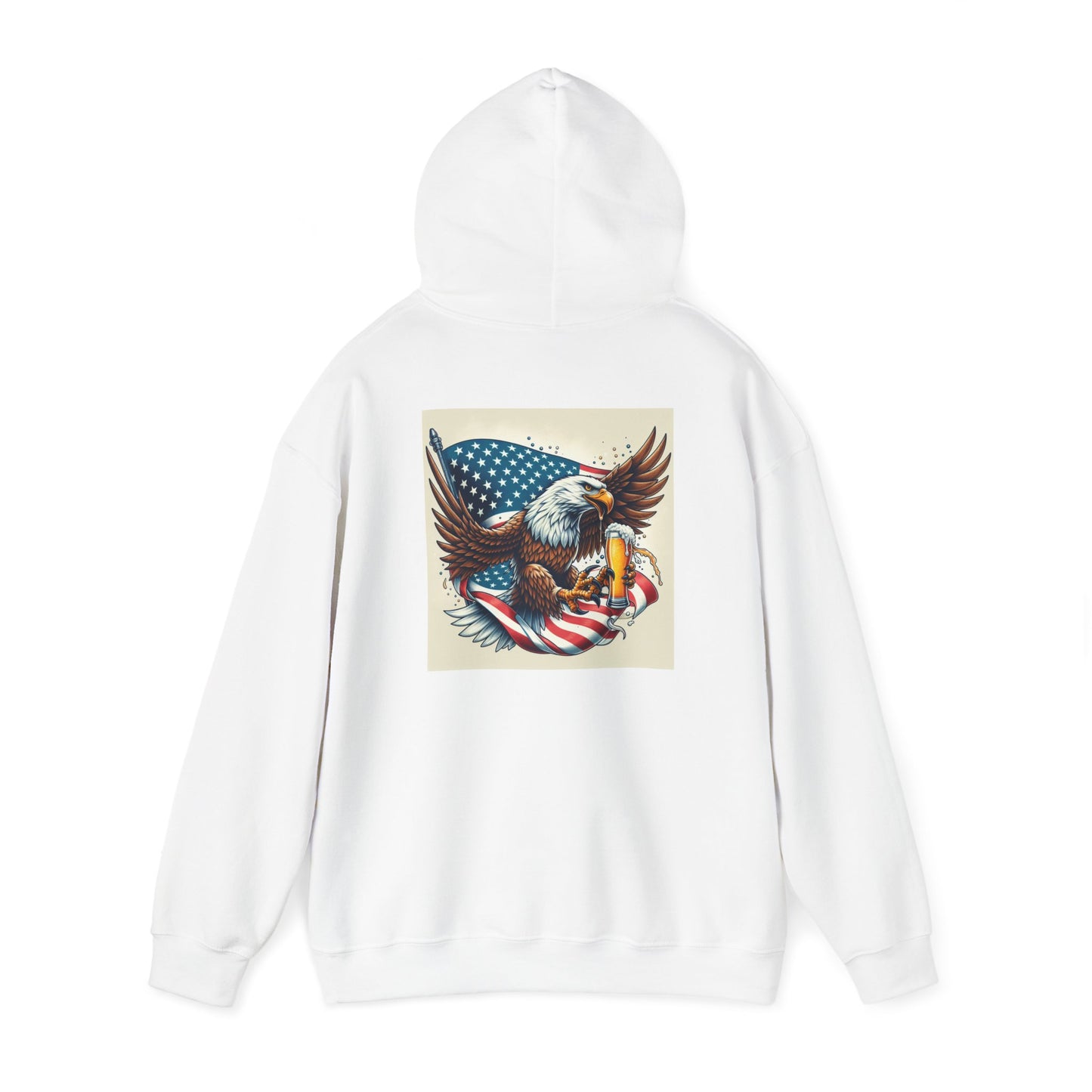 Unisex Eagle Hooded Sweatshirt