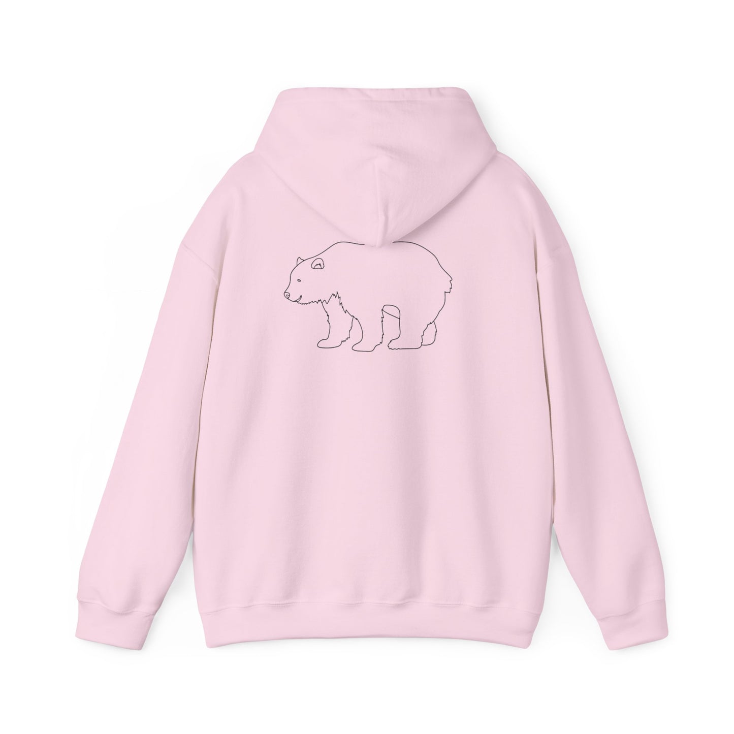 Unisex Bear Hooded Sweatshirt