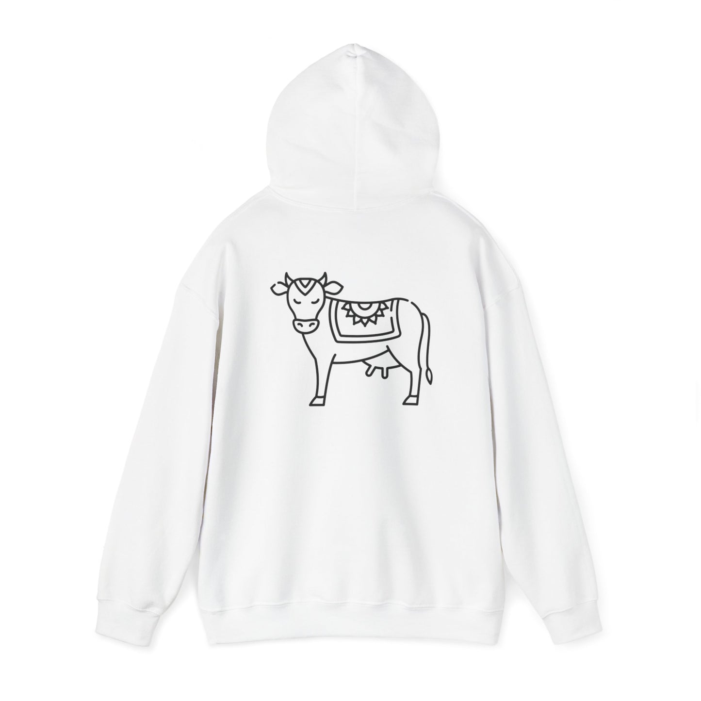 Unisex Cow Hooded Sweatshirt