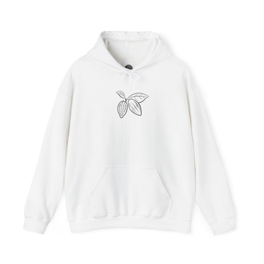 Unisex Cacao Hooded Sweatshirt