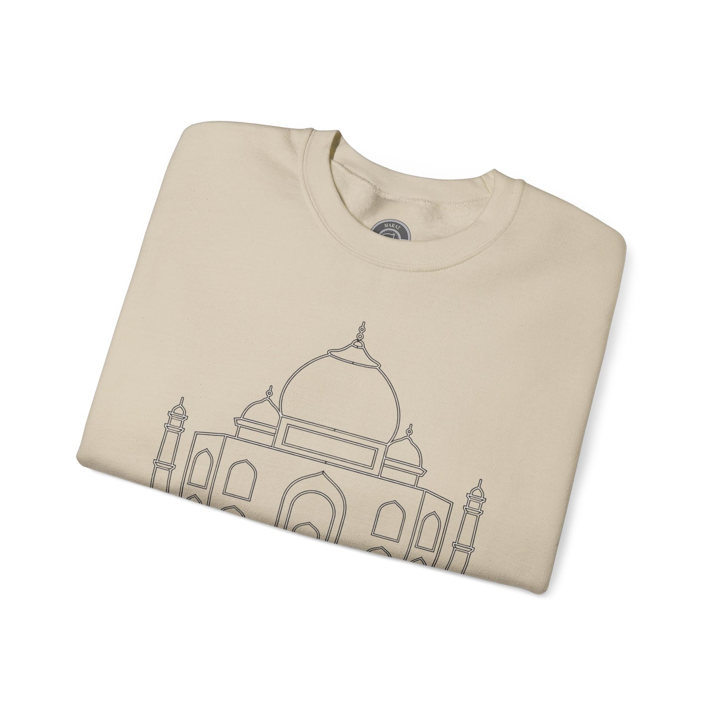 Unisex Taj Mahal Crewneck Sweatshirt